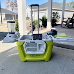 COOLEST Cooler Green Complete With All Accessories And New Battery
