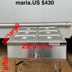 Calentador De Comida Con 6 Baños María 