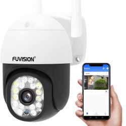 Home Security Camera Outdoor, Camera for Home Security Outdoor Wireless WiFi,360°View Security Camera Motion Detection, Two Way Talk, HD 1080P Full Co