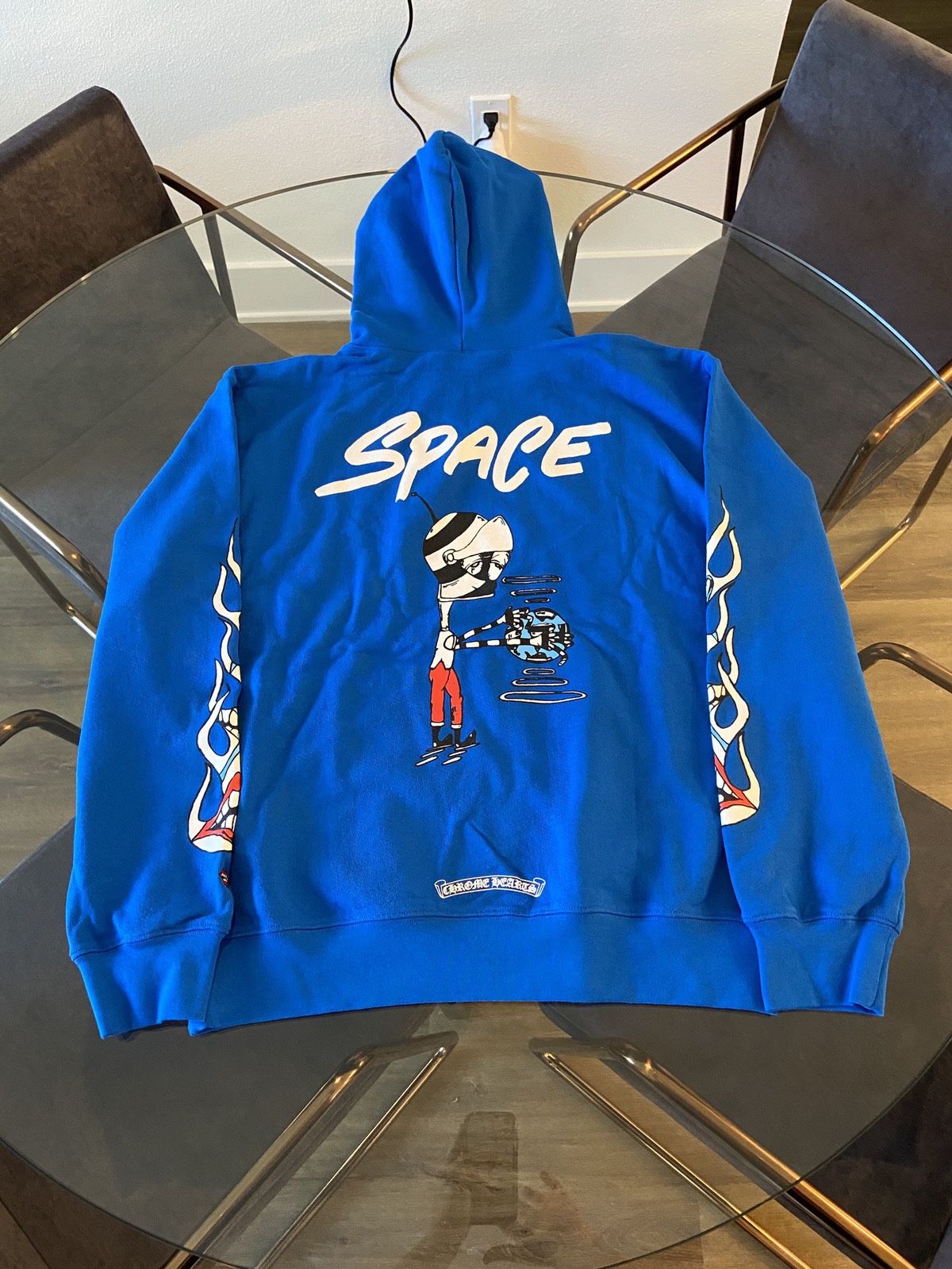 Chrome hearts space hoodie sales