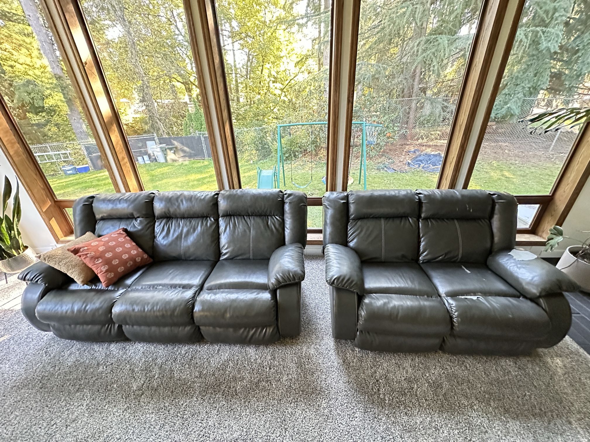 Two Reclining Sofas…FREE