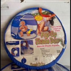 Pop-Up Shade Dome Tent, Blue Color