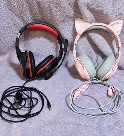 2 Gaming Headsets