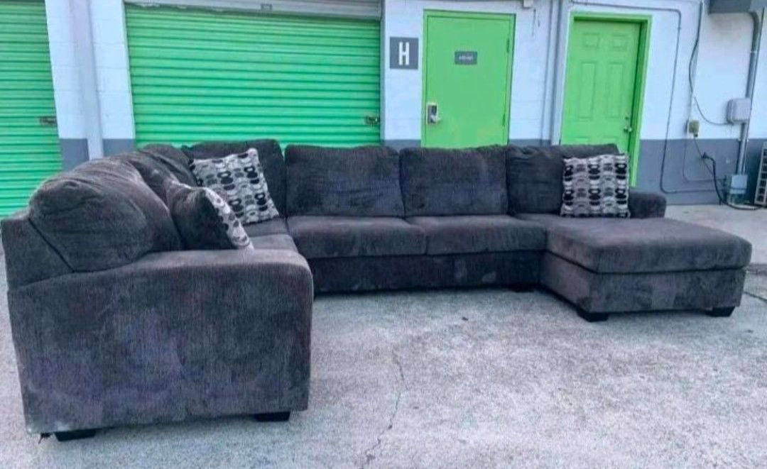 Dark Gray Couch