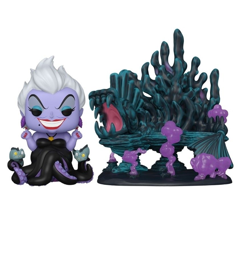 Disney Villains Ursula & Ursula's Lair Deluxe Town Funko Pop