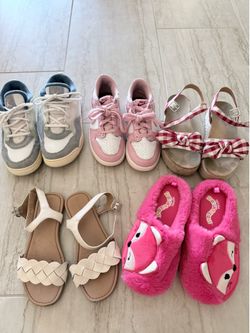 Girls Shoe Lot - Sizes 2-3