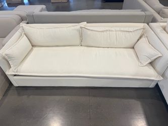Anthropology White Denver Couch