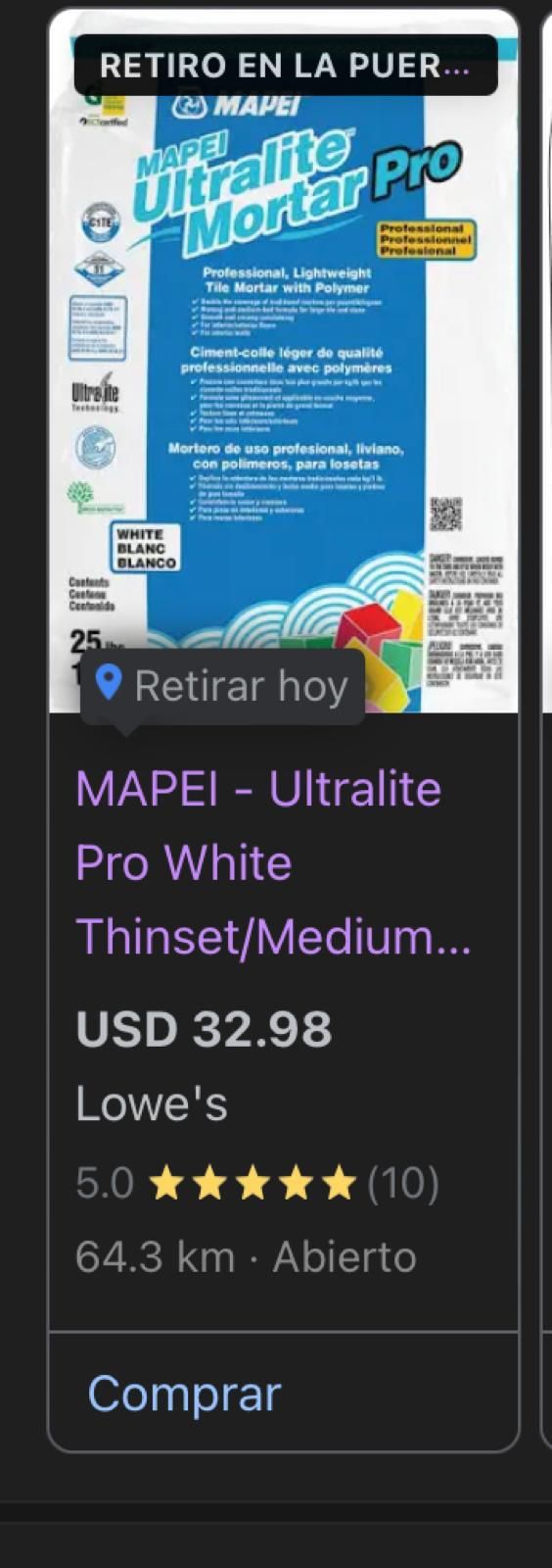 Construcción Material