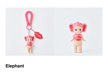 Sonny Angel Kiss Kiss Keychain Valentines