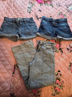 Girls size 10 shorts / jeans