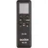 The Godox RC-A6 (or RC-A5II) is a 2.4GHz wireless remote control for adjusting compatible Godox LED video lights, offering 16 channels and 6 groups to