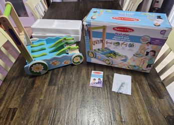 Brand New Melissa & Doug Wooden Alligator Activity Walker