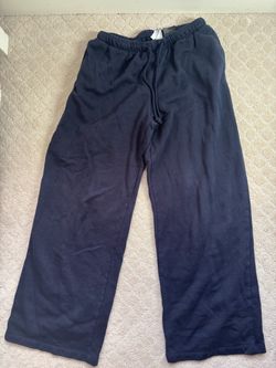 navy blue sweatpants medium like new
