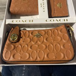 coach bag set