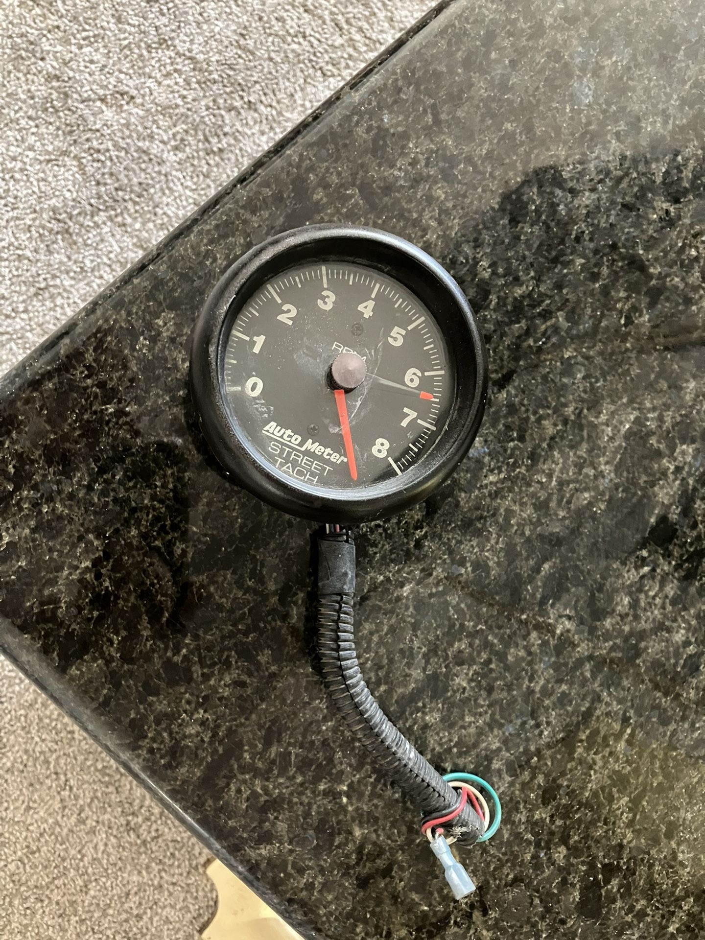 Equus Auto Tach Rpm Gauge