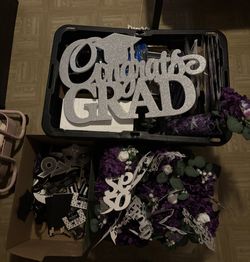 Grad party decorations