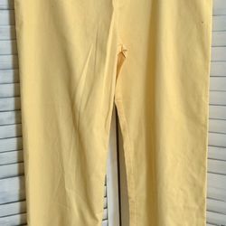 Yellow Scrub Pants, Small 
