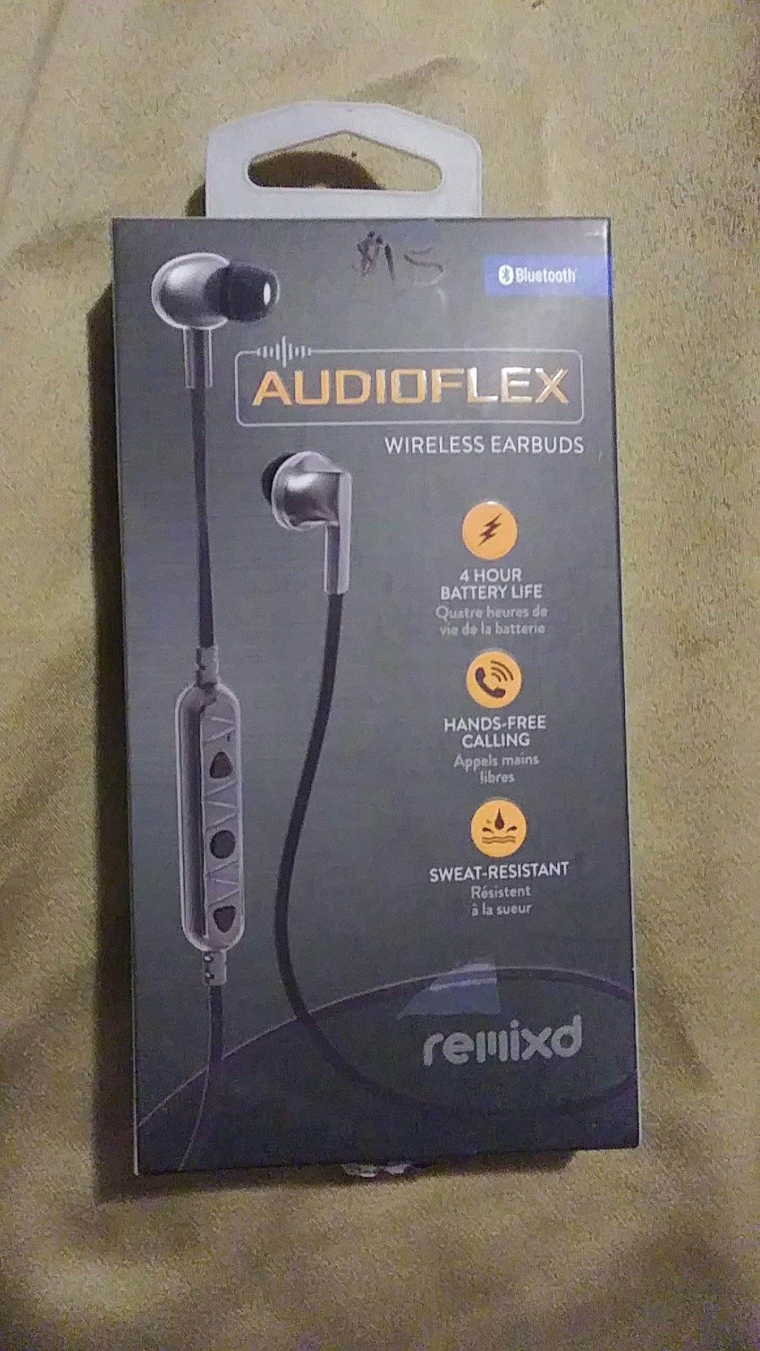 Audioflex wireless earbuds