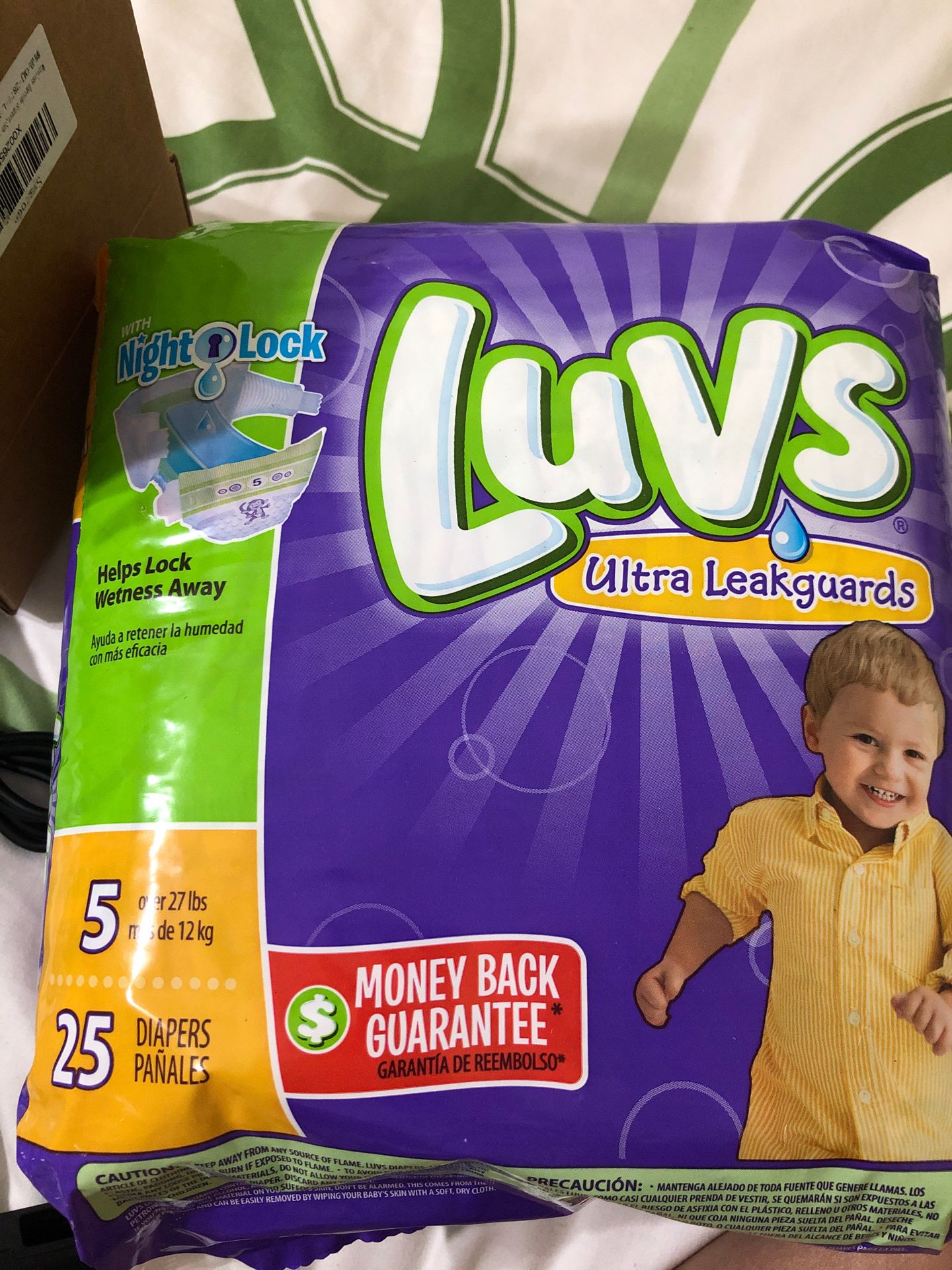 Brand new LuVs diapers