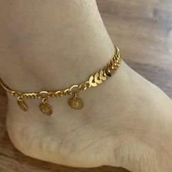 Gold Plated Anklet 