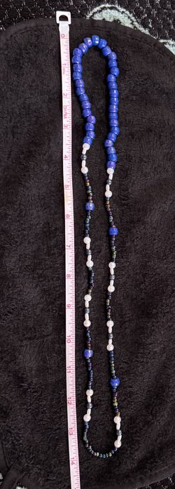 Glass And Plastic Beaded Necklaces Handmade