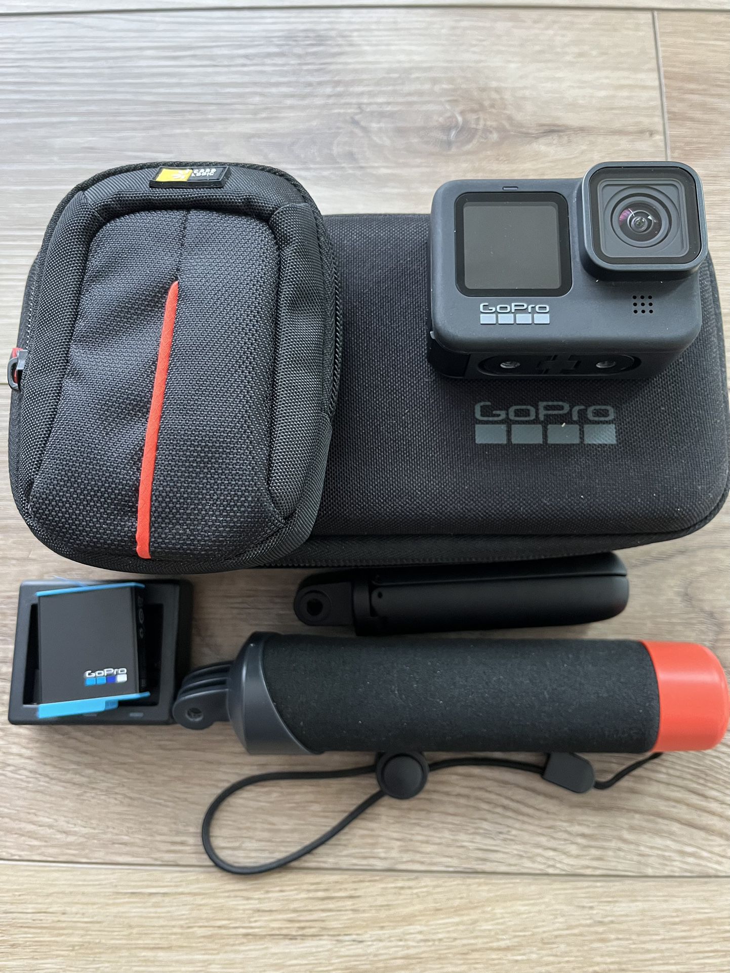 GoPro Hero 9 With Case + Accessories