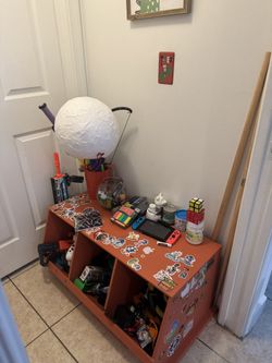 Orange Toy Chest