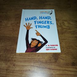 Hand Hand Fingers Thumb Book