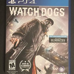 Watch Dogs (PS4) Video Game