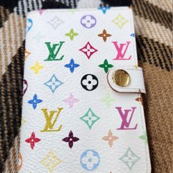 💥Authentic LOUIS VUITTON Murakami Multicolor Card Holder 