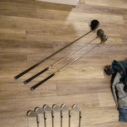 Left Handed Driver And Woods