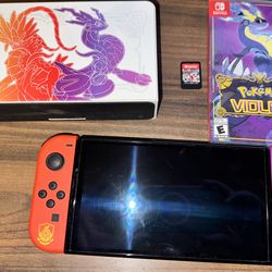 Nintendo switch Pokémon scarlet and violet edition