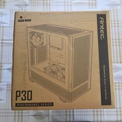 Tempered Glass Argb Wood Grain Mid Tower ATX Case