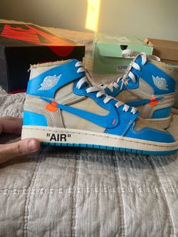 Nike off white Unc size 6.5