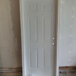 Exterior 32" Steel Door