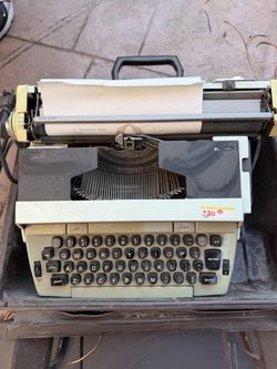 Vintage Portable Manual Typewriter