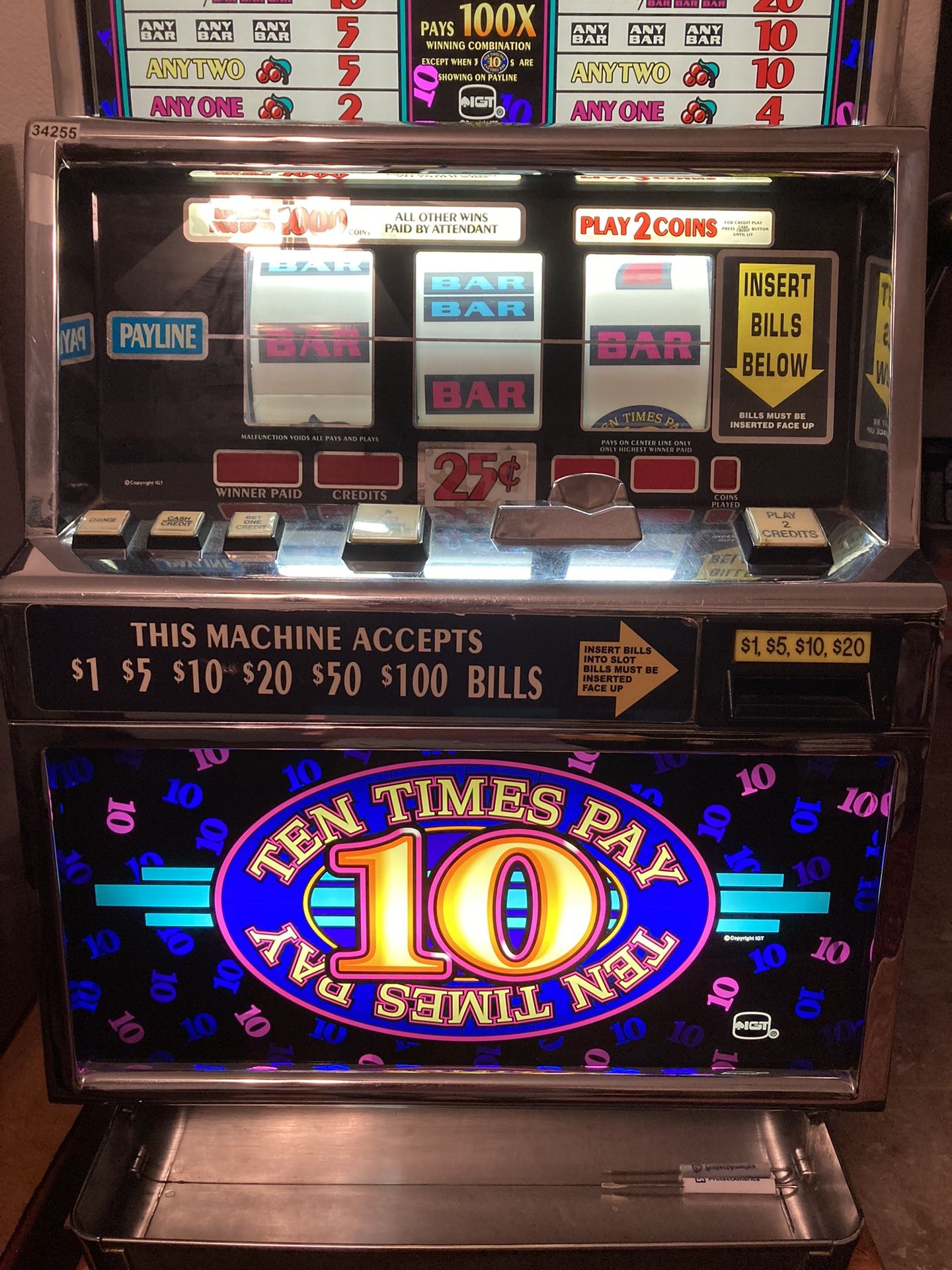 10 Times Slot Machine for Sale in Bullhead City, AZ OfferUp