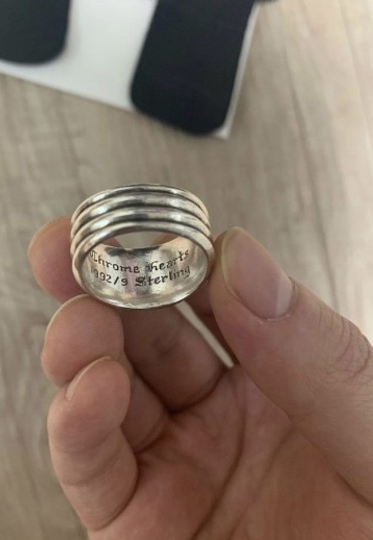 Chrome Hearts Dagger Ring Size