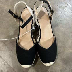 New Women Wedge Heels Shoes Size 7