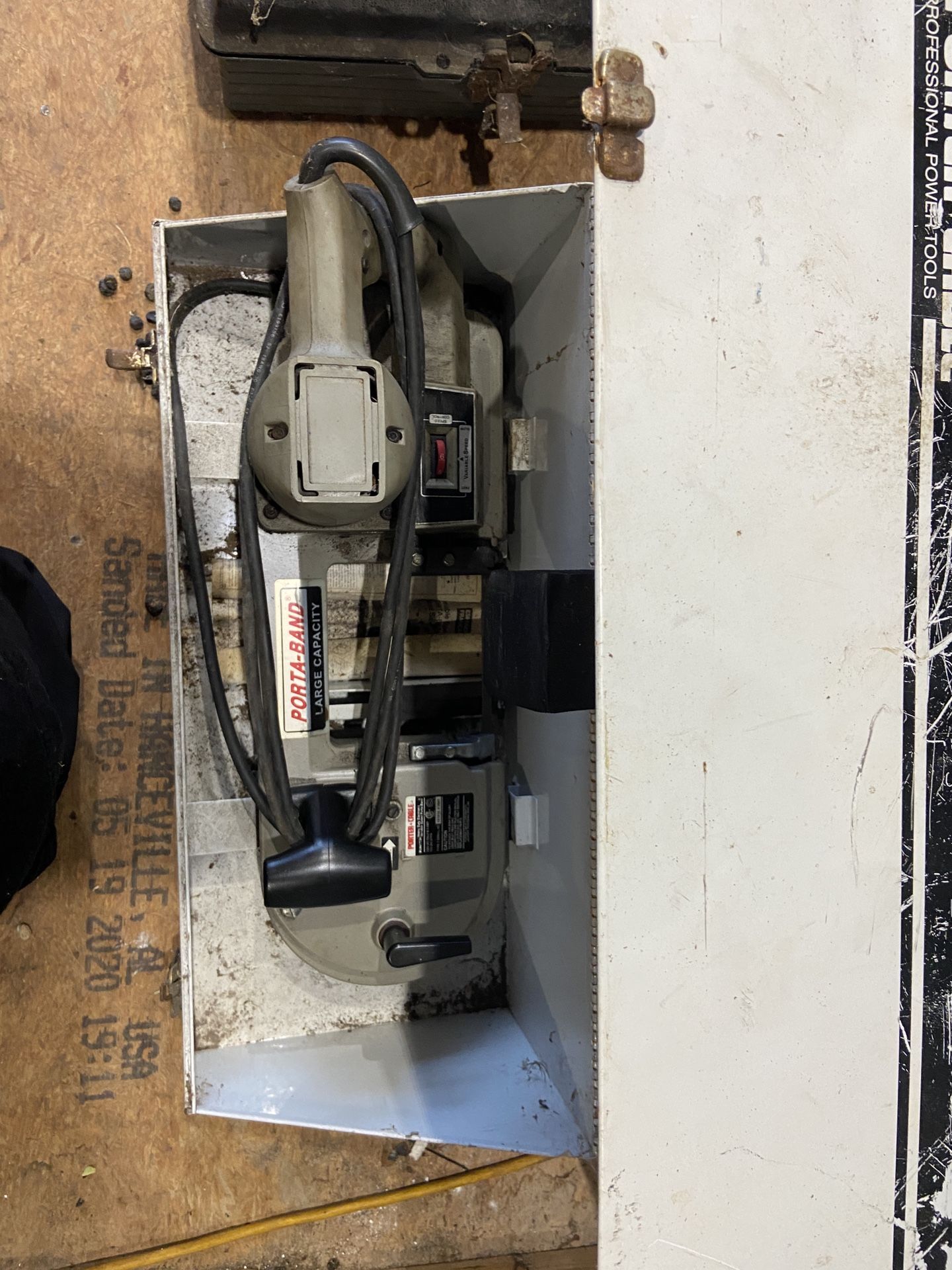 large capacity portable band saw