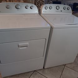 Whirlpool washer and dryer