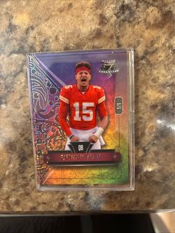 Patrick Mahomes Wild Card TieDye Studs 1/1 Trading Card