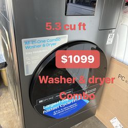 Samsung washer and dryer combo