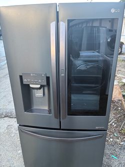 REFRIGERATOR LG NLACK STAINLESS STEEL