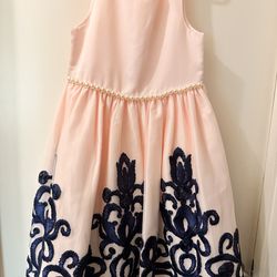 American Princess girls pink and blue dress