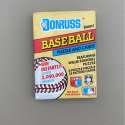 1991 Donruss Baseball Trading Cards 
