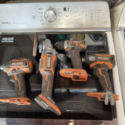 Ridgid Power Tools Lot 
