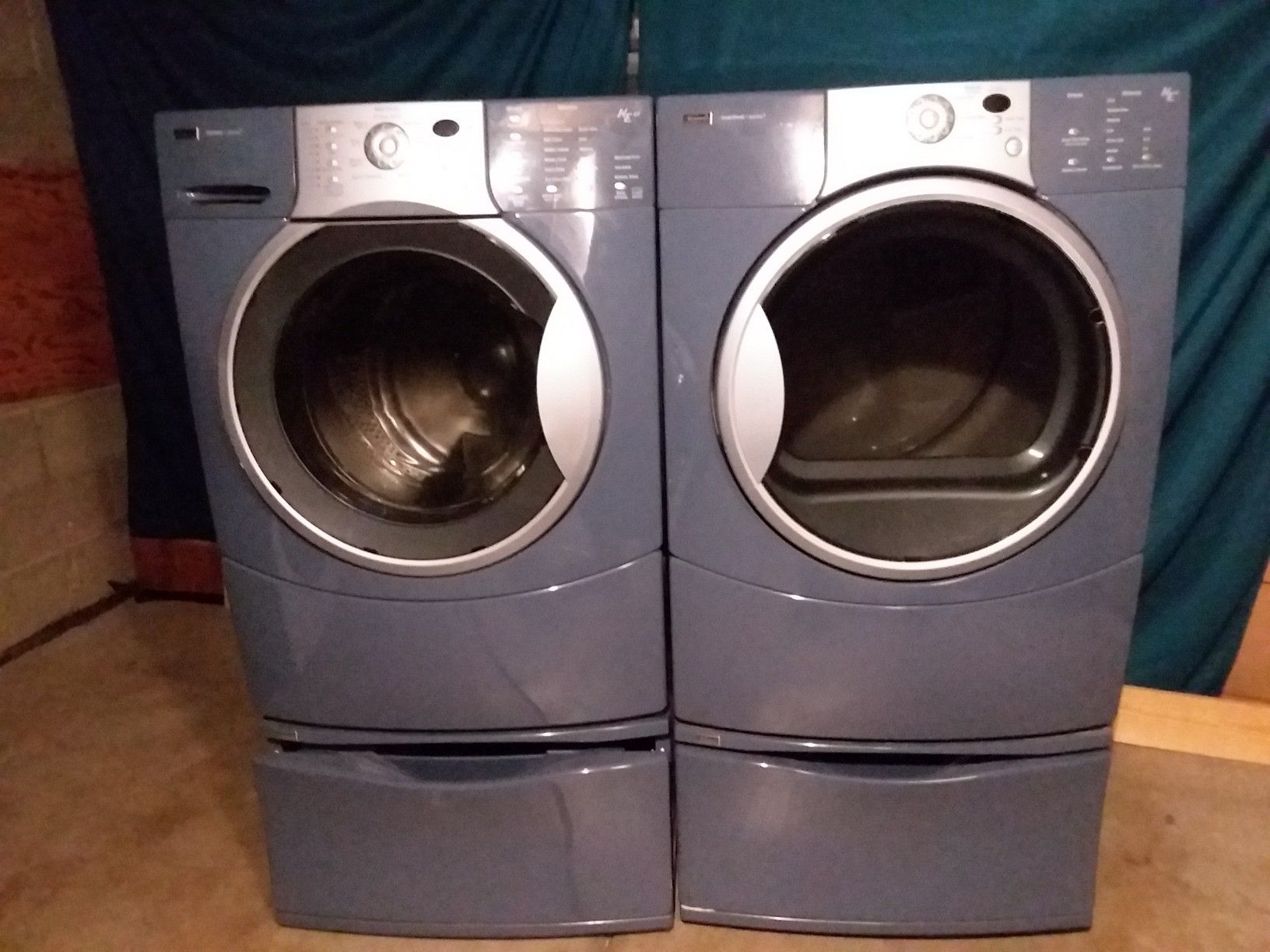 FRONT LOAD- KENMORE WASHER ON STAND - A-114 (FRONT LOAD) - Appliance  Recycler