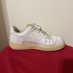 Nike Air Force One Men's Sneakers White Size 9