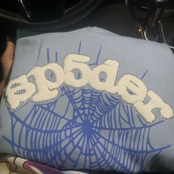 Sky Blue Sp5der Hoodie